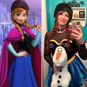 Dolls Kill Anna Frozen Costume Size Medium